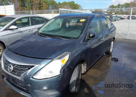 2016 Nissan Versa из США, поврежденный, VIN 3N1CN7AP7GL808123